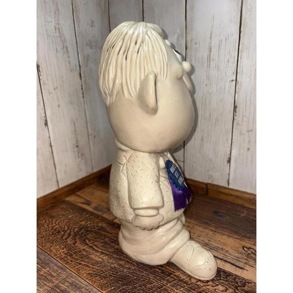 12” Jumbo 1970 Russ Wallace R&W Berries Figure WORLD'S BEST FATHER Large Statue - Picture 6 of 12